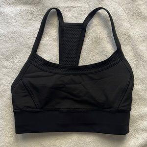 Lululemon black sport bra